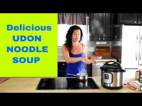 Vegan Instapot Udon Noodle Soup 7 Instant Pot Meals in under 30 minutes