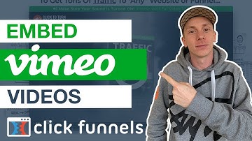 ClickFunnels Tutorial: How To Embed Vimeo Videos Like On Traffic Secrets