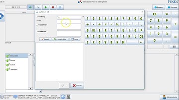 Saleculator - Choosing An Existing Customer For The Sale
