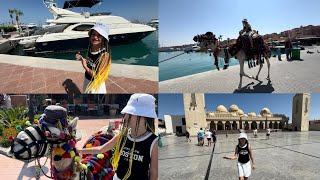 :  2025     Fish market   MARINA   Hurghada Vlog