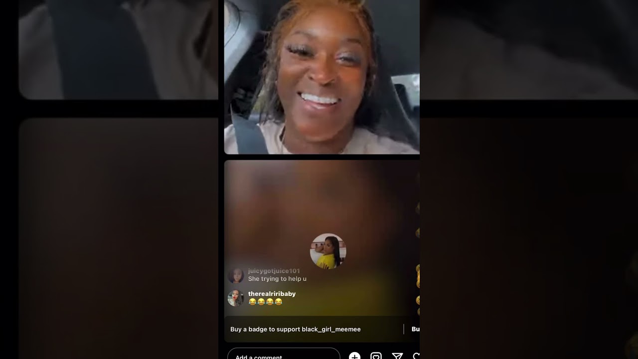 MEME BEING SHADY & SHAMAR CHECKS HER …FUNNYLIVE