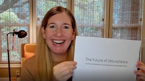 HCOMP 2021 Keynote: Jaime Teevan