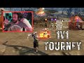 New world 1v1 tournament 2nd place pov  crazy finals match  rematch  thoughts light armor only