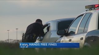 Austin Police ticket drivers violating city's hands-free ordinance