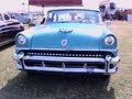 1955 Mercury Montclair Four Door Sedan AquaWht DaySpdwy033012