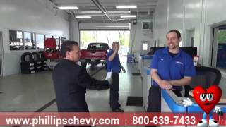 Phillips Chevrolet of Lansing - Newly Remodeled Service Department - Chicago New & Used Car Dealer
