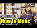 (HARD) How to make "JoJo Steel Ball Run Main Theme" (Minecraft)