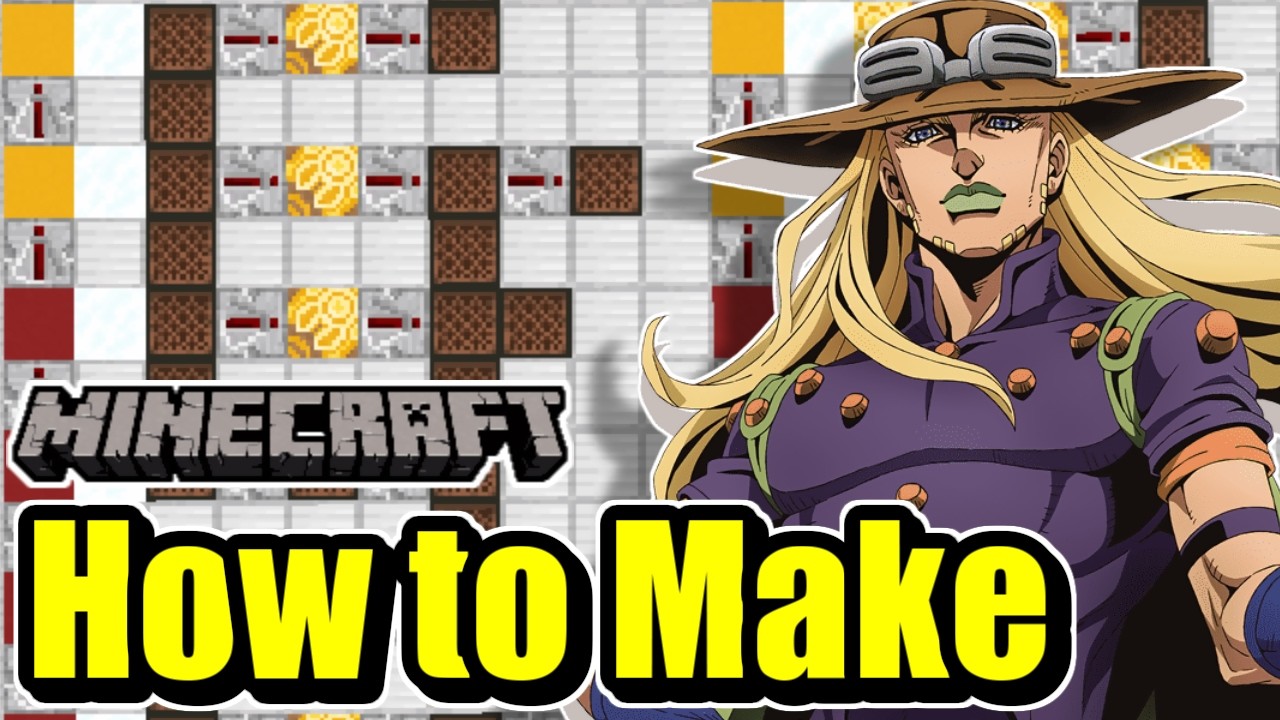 (HARD) How to make "JoJo Steel Ball Run Main Theme" (Minecraft)