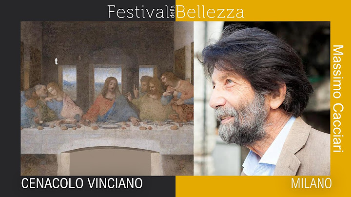 Massimo Cacciari al Cenacolo Vinciano | "L'immagine agente"