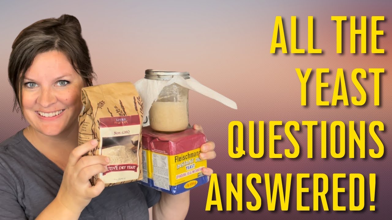What is Active, Instant, and Wild (Sourdough) Yeast? Is Commercial