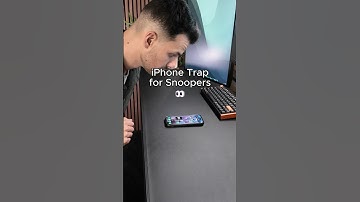 How to set up a trap to catch iPhone snoopers 👀 #techtips #iphonetips #appletips #whatsapp #aitips