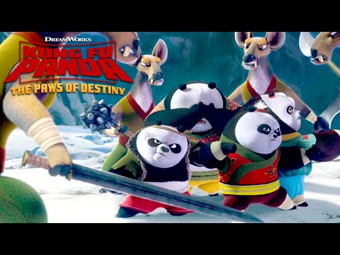 Panda Kids in Trouble | KUNG FU PANDA: THE PAWS OF DESTINY