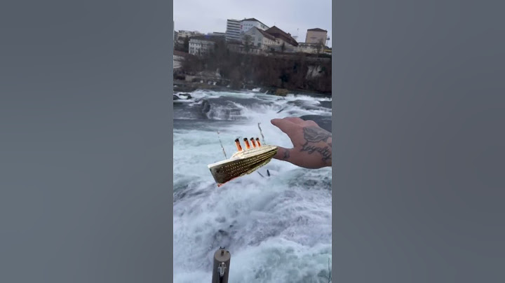 Posto dove affondato il TITANIC