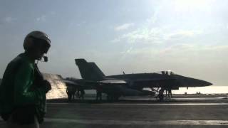 USS George H.W. Bush continues sorties against ISIL