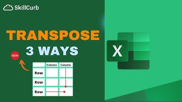 3 Options to Transpose Excel Data 2023 | Rotate Data from Rows to Columns or Vice Versa 2023
