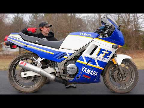 Extremely RARE One Year Only Motorcycle Found Abandoned at Scrap Yard (Sitting 22 Years)