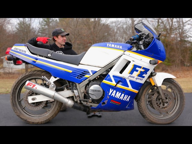Extremely RARE One Year Only Motorcycle Found Abandoned at Scrap