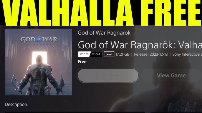 How to Download God of War Ragnarok Valhalla & DLC Release Time