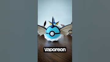 I Built a CUSTOM Vaporeon Pokéball with 3D Printed Parts!