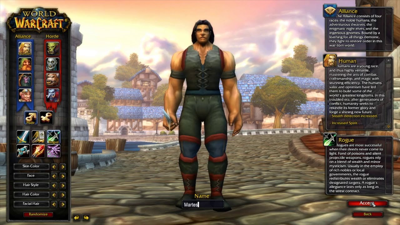 WoW Classic  Мой первый день в игре 2004