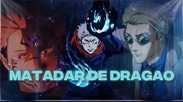 「Matadar De Dragao👿 💫」Jujustu Kaisen Neptun Glitch「AMV/EDIT」4K