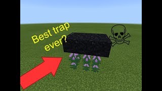 BEST TRAP IN MINECRAFT TUTORIAL - Xbox/Switch/PS4