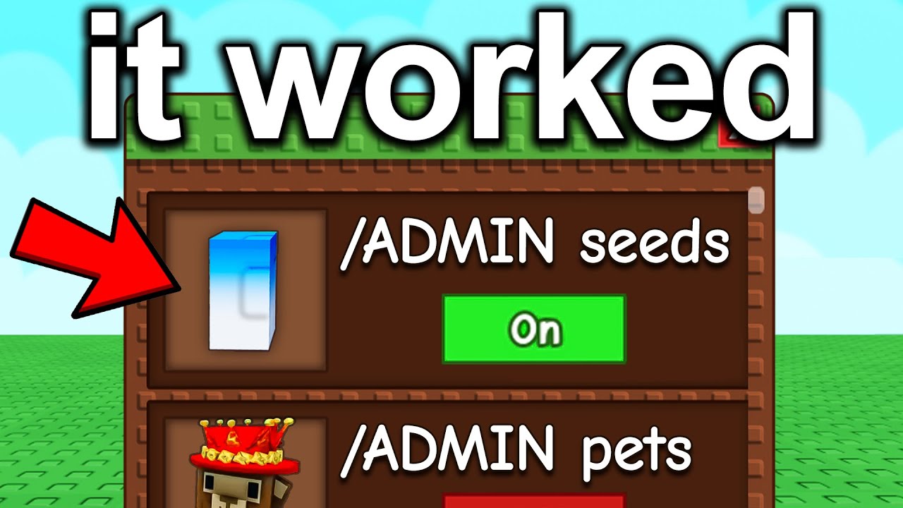 Begging Until I Get ADMIN Commands