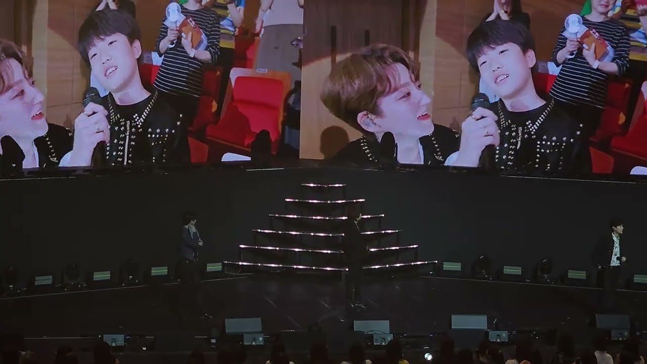 230917 부산(일) 포레스텔라 콘서트 밍터뷰(III)꼬마숲별 요청 Chosen One 불러준 포레❤(헤맴주의)