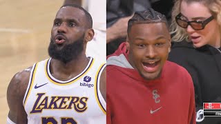 LeBron James SHOCKS Lakers Crowd After Taking Over With Austin Reeves Lakers vs Rockets