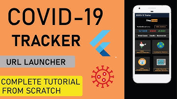 Add URL in  Flutter  | URL Launcher | Flutter-PART-5 |COVID-19 Tracker series| Flutter Tutorial