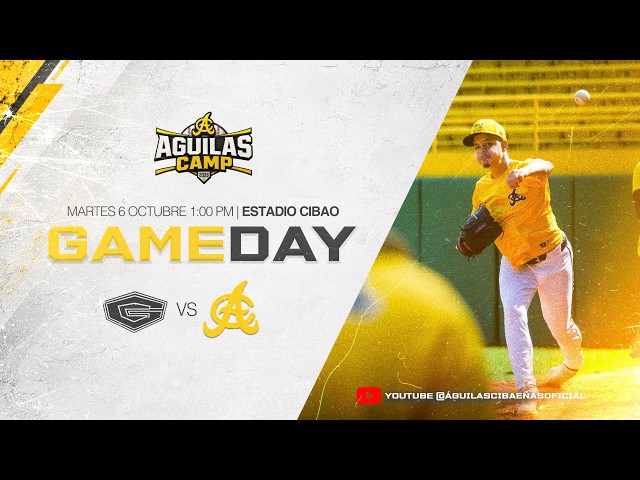 GRANJEROS DE MOCA VS ÁGUILAS CIBAEÑAS | ESTADIO CIBAO | PRETEMPORADA