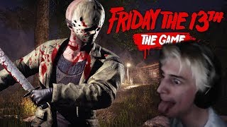 Friday the 13th the Game with Adept, Moxy, Train & Friends! | xQcOW