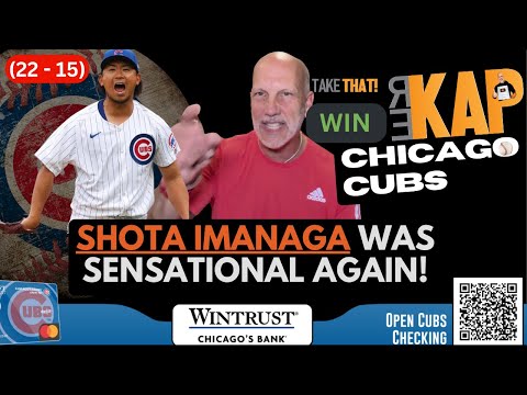 REKAP: ⚾️ Chicago Cubs 3-2 win over San Diego Padres. Shota Imanaga was sensational again!