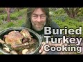 Buried Turkey Cooking in the Bush