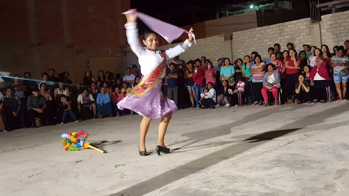 BAILE DEL ZAPATEO  MUJERES EN CHINCHA 2019