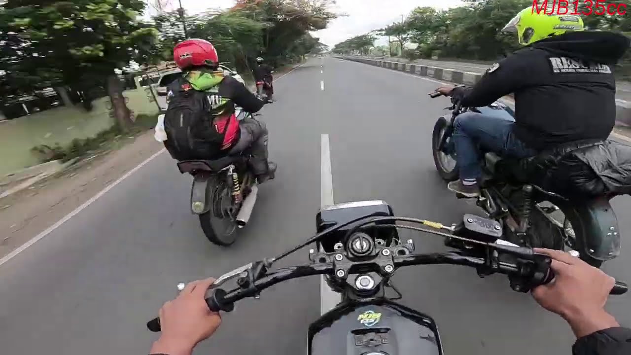 TOURING SANTAI RX KING | DUET EKEM AKEM JALUR PANTURA BANYAK LURUSNYA