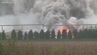 Fire breaks out at Herbruck's Poultry Ranch