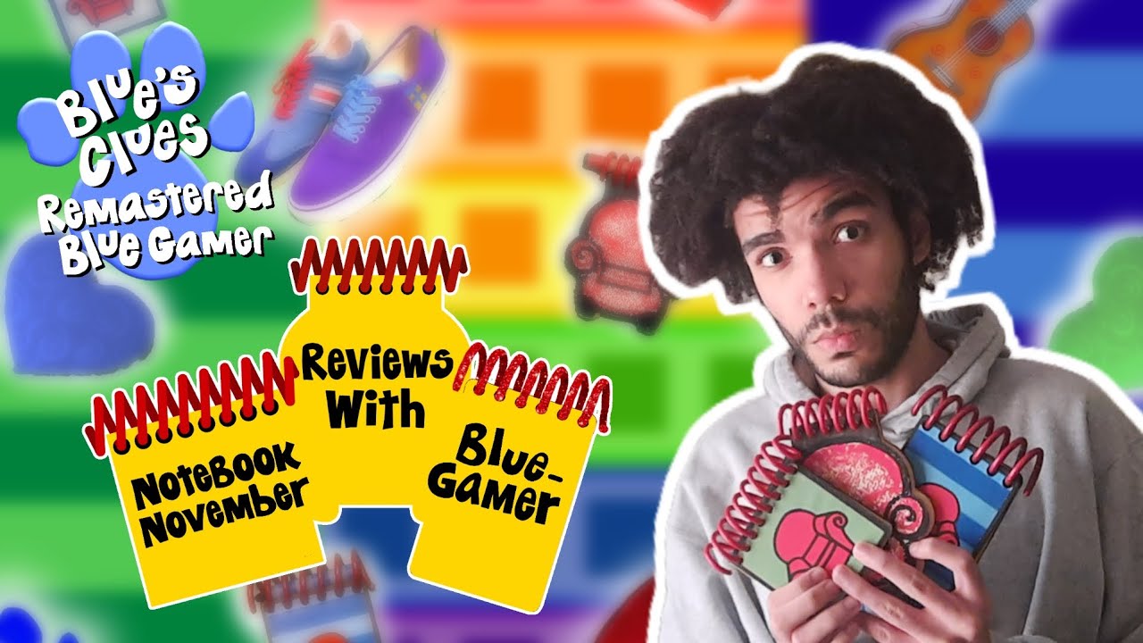 Обзоры блокнотов за ноябрь от Blue Gamer (блокноты Стива, Джо и Джоша) 📒🖍💙🐾