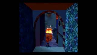 Crash Bandicoot 3: Warped - 7 - Staring as a Bridge goes up in Flames