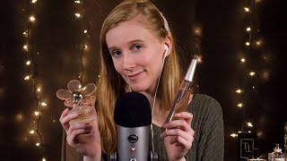 ASMR Relaxing Perfume Collection (Tapping, Inaudible Whispering)