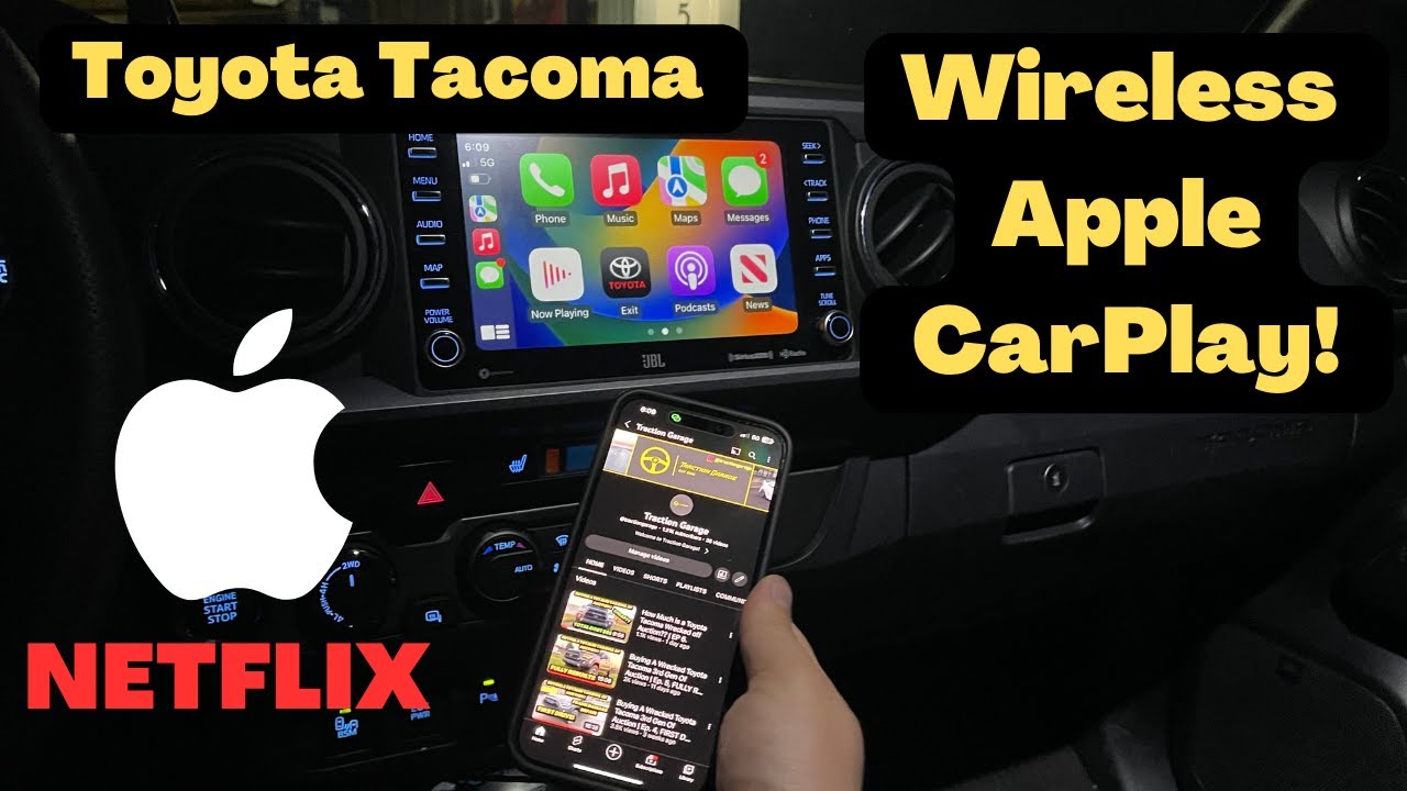 Adaptateur Apple CarPlay sans fil : r/ToyotaTacoma