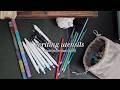 pens, markers, color pencils | declutter my stash | ep. 4