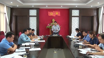 Hn giao ban công tác quý II năm 2022 của các CQ chuyên trách,tham mưu, giúp việc huyện ủy
