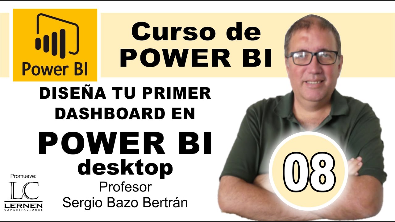Curso GRATUITO de POWER BI | Parte 08 | Diseña tu primer DASHBOARD en ...