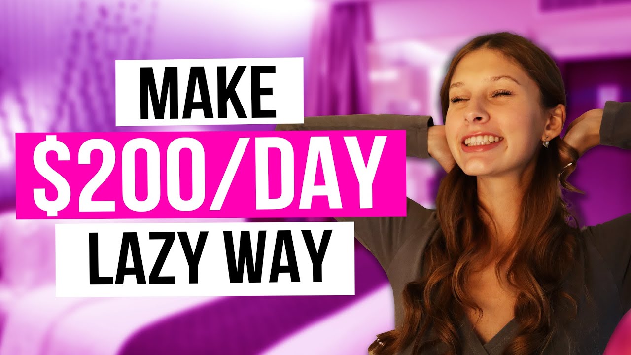 Laziest Way to Make Money Online For Beginners ($200/Day) - YouTube