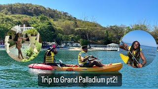 Grand Palladium Hotel pt.2 || Kayaking + Hotel Mukbang + Checking Out | Hanover Jamaica