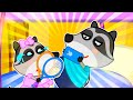 Too Much Screen - Learn Good Habits for Kids | Raccoon&#39;s Channel @RaccoonsFunny