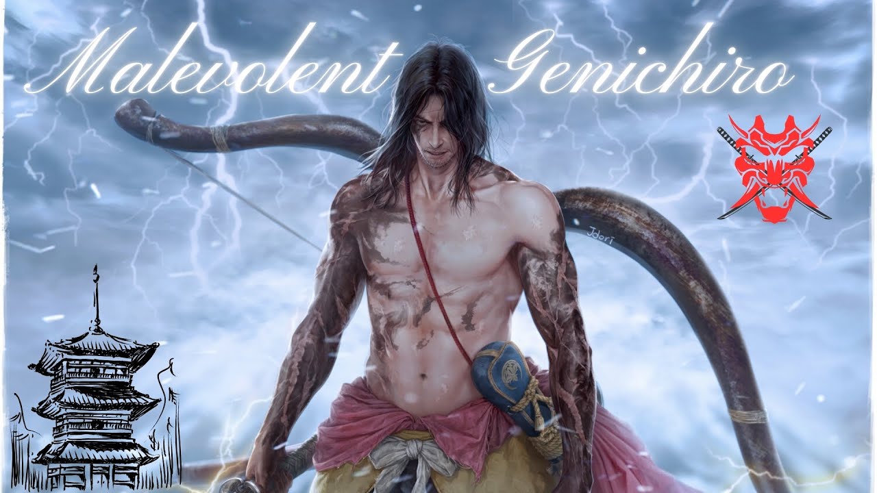 Sekiro - Malevolent Genichiro No Hit & No Damage (Charmless / Demon Bell) 