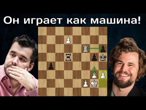 Опять выдал 99 😎 М.Карлсен  - Я.Непомнящий 🏆 Champions Chess Tour AI Cup 2023 ♟1/2♟Шахматы