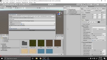 Unity Terrain Object Spawner Tool on certain desired texture
